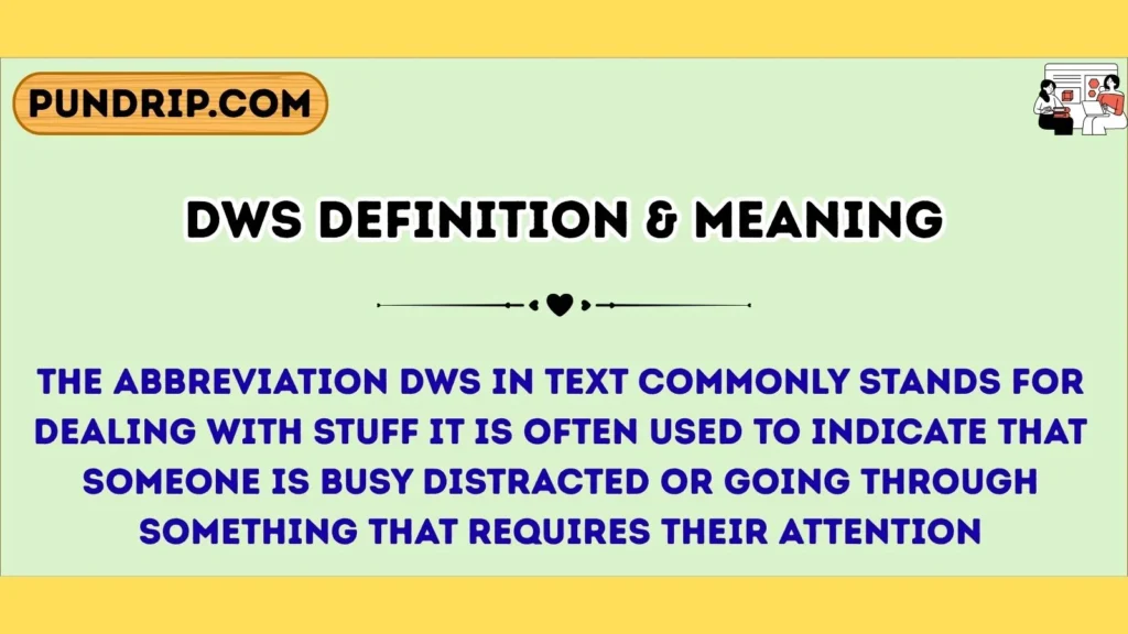 dws Definition & Meaning