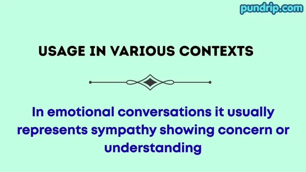 Usage in Various Contexts