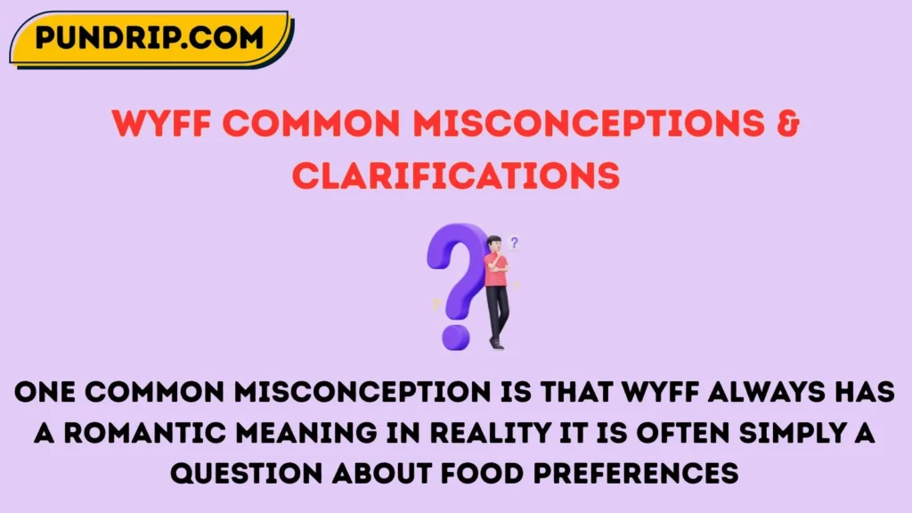 wyff Common Misconceptions & Clarifications
