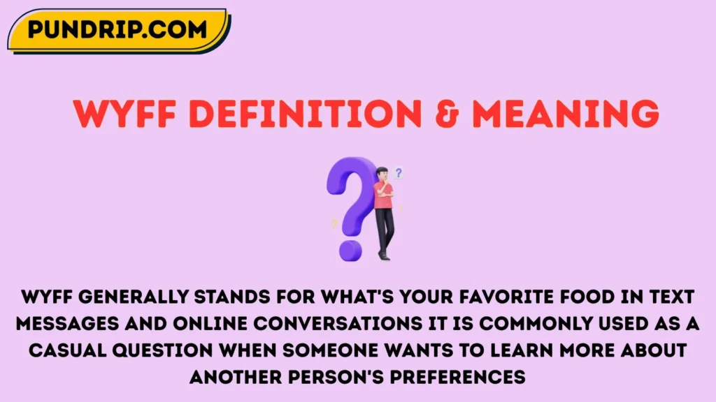 wyff Definition & Meaning