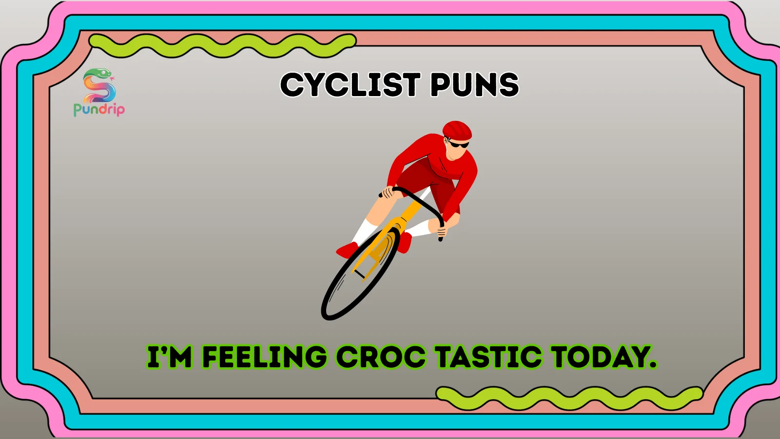 cyclist puns