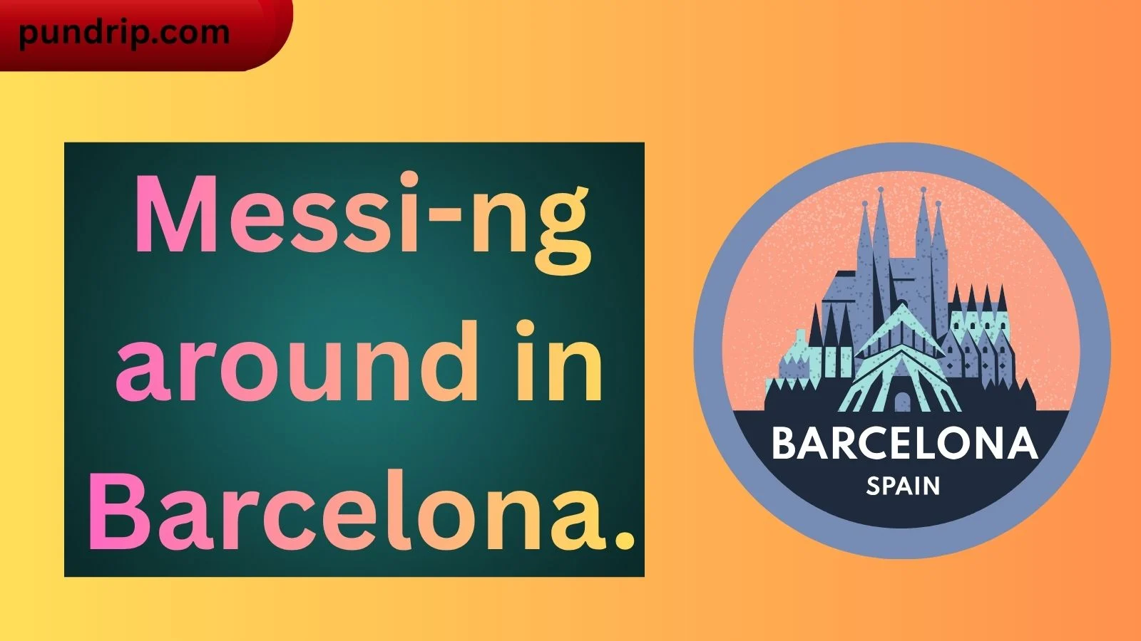 barcelona puns