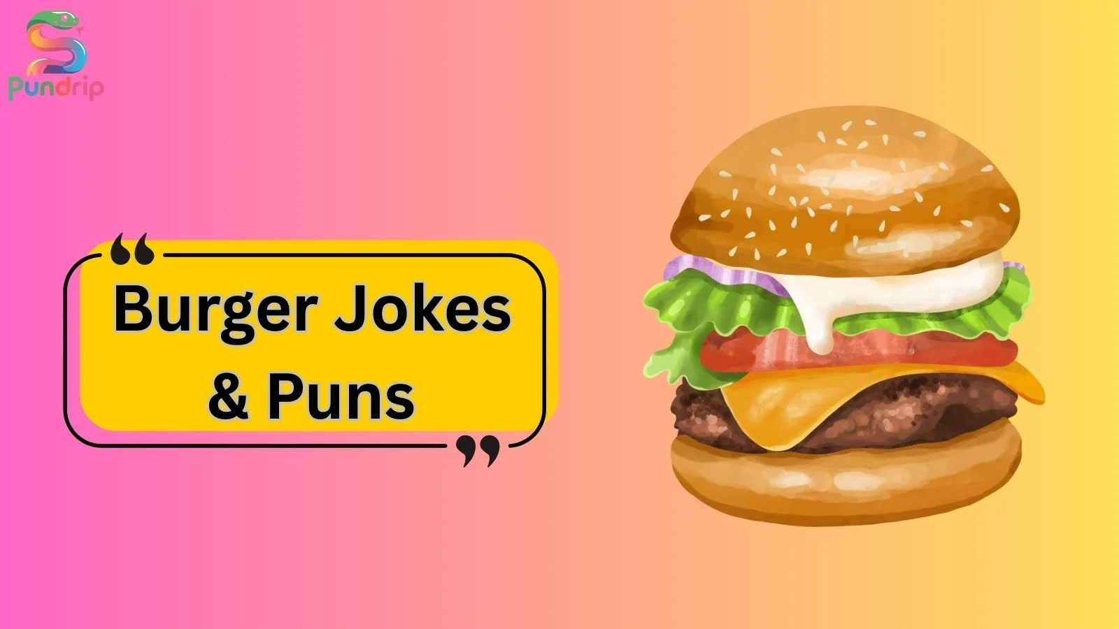 Burger Jokes & Puns