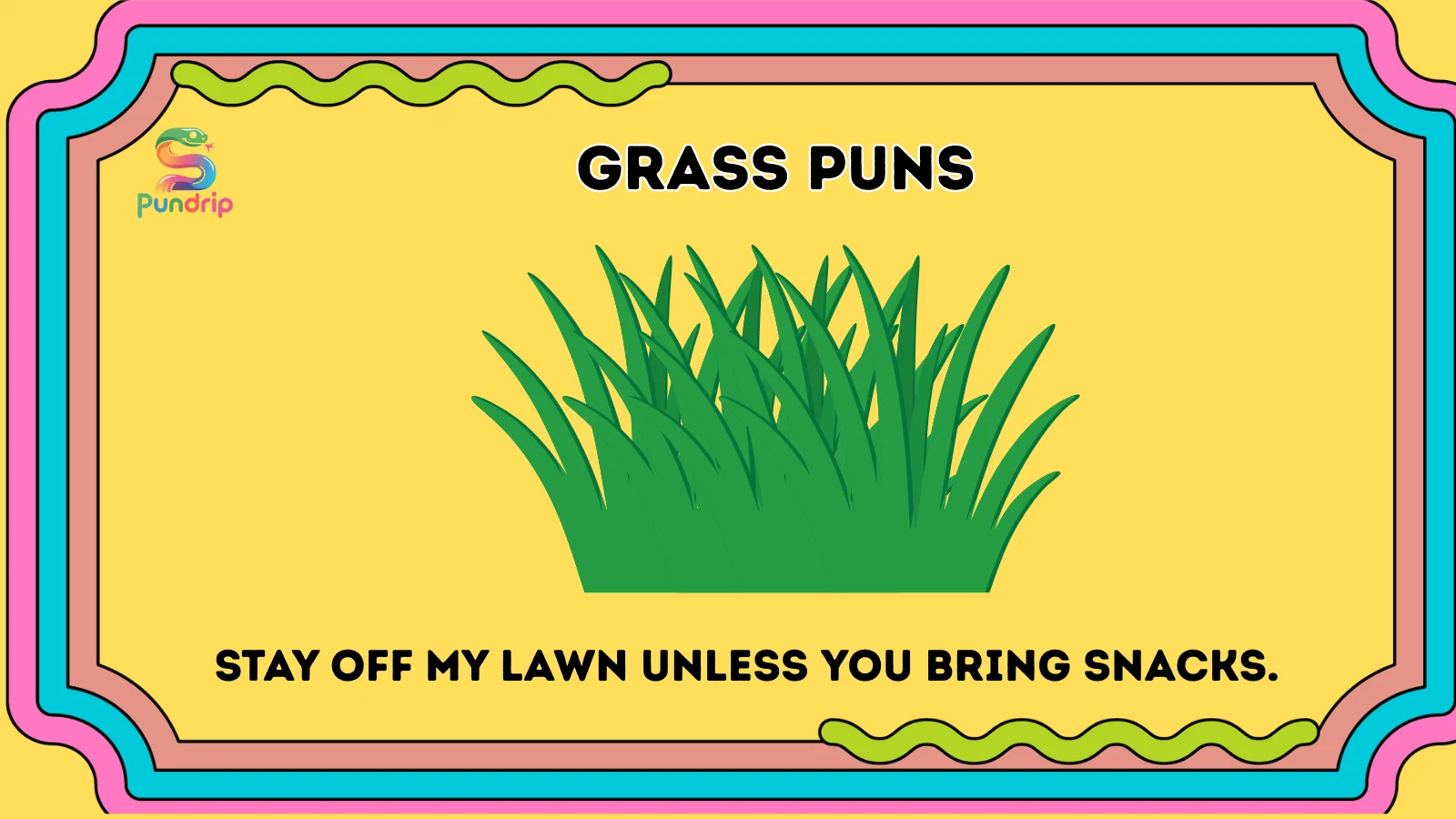 grass puns
