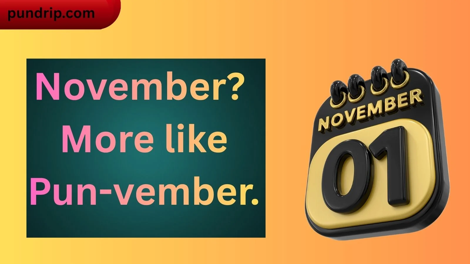 november puns