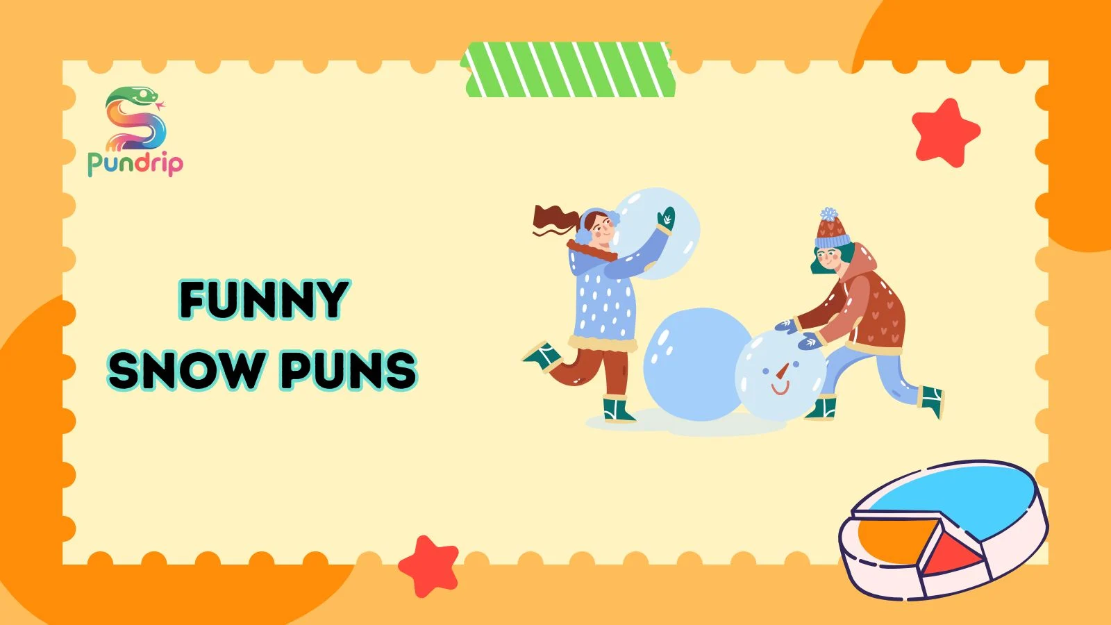 funny snow puns