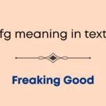 fg meaning in text