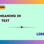 lght meaning in text