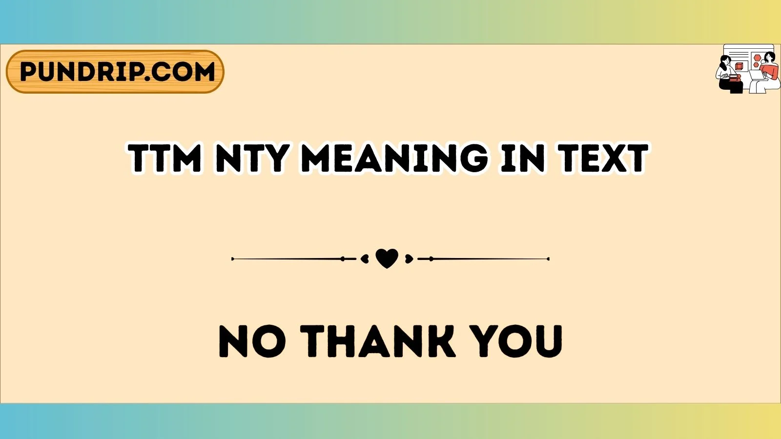 nty meaning in text