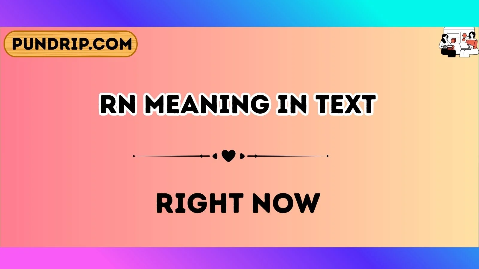rn meaning in text
