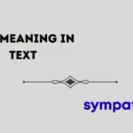 sym meaning in text