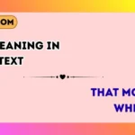 tmw meaning in text