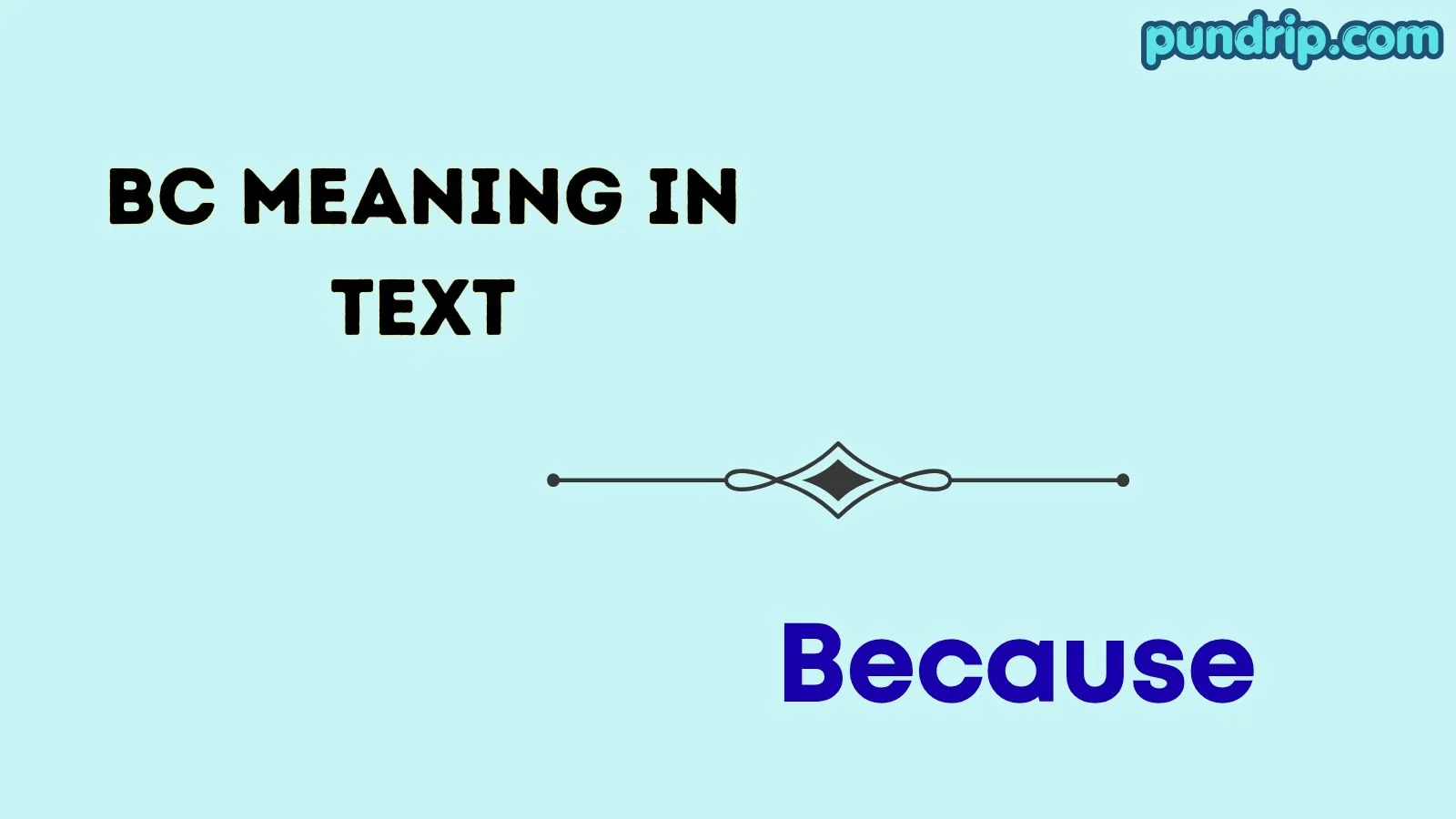 bc meaning in text