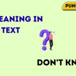 DK meaning in text
