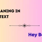 HB meaning in text