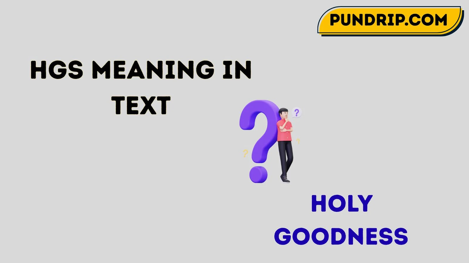 HGS meaning in text