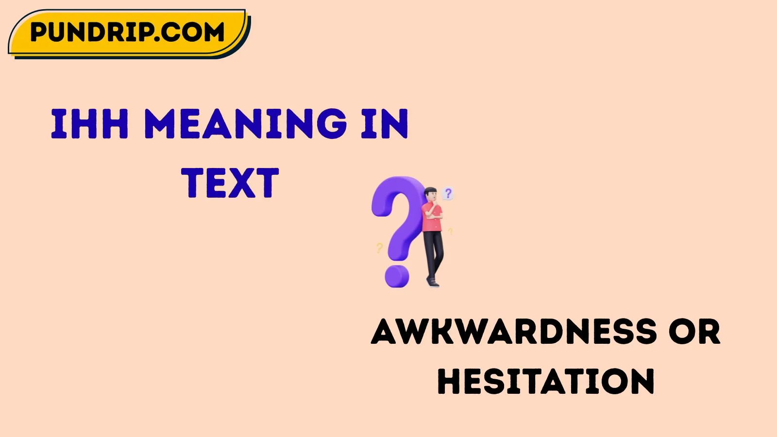 IHH meaning in text