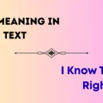 iktr meaning in text