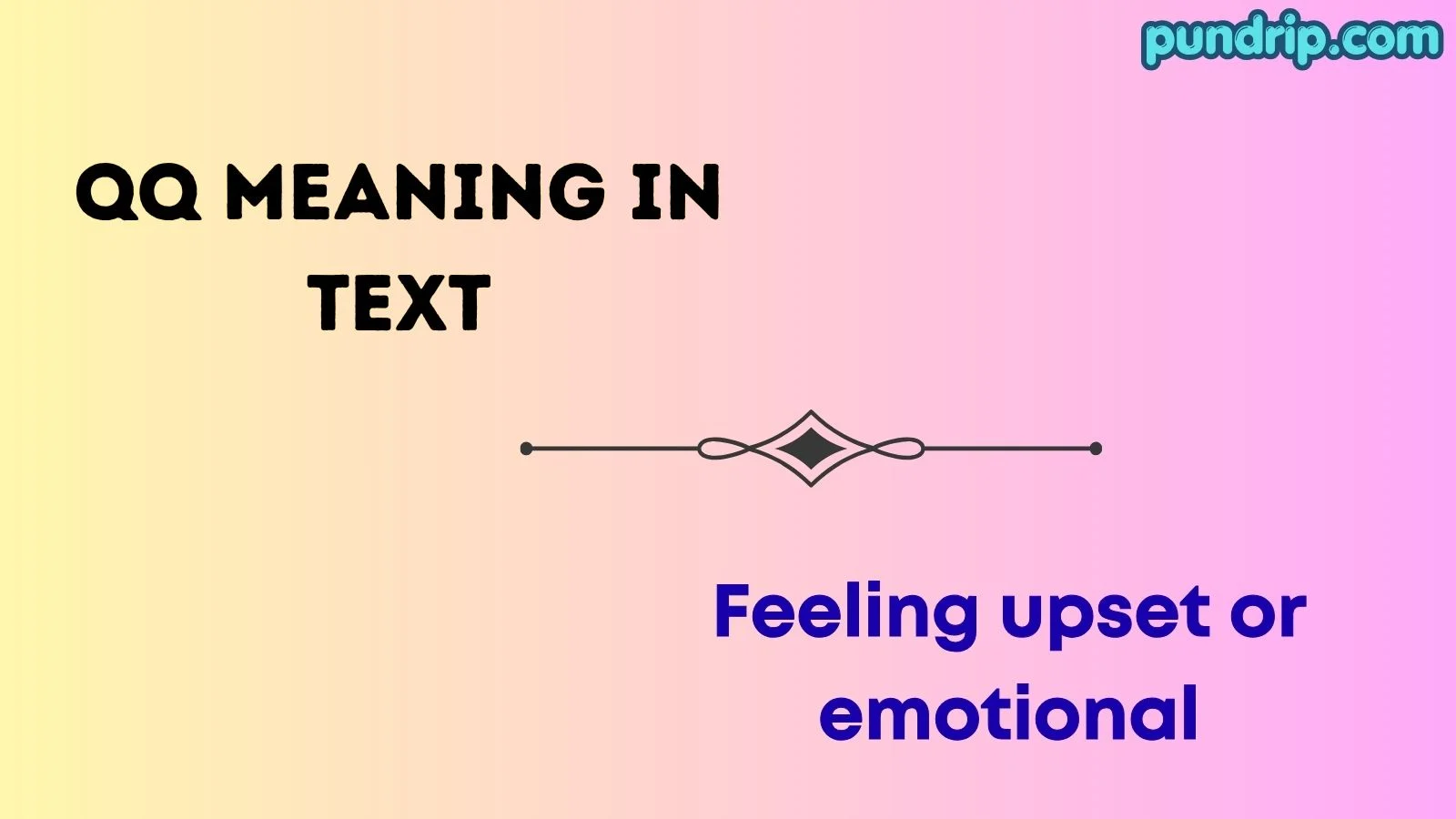 QQ meaning in text