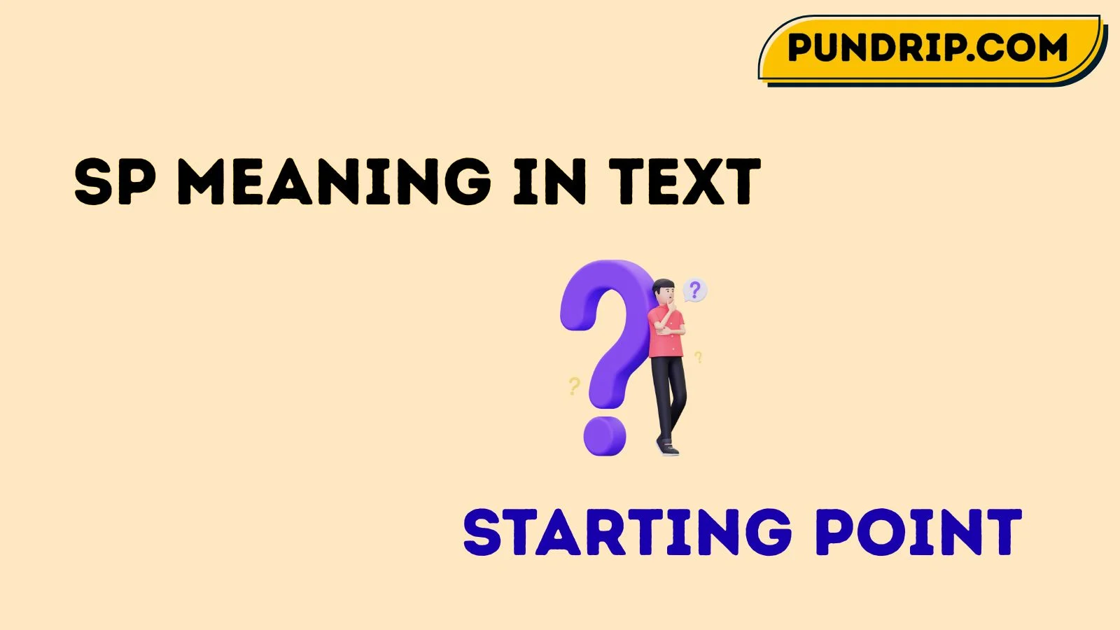 sp meaning in text