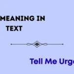 TMU meaning in text