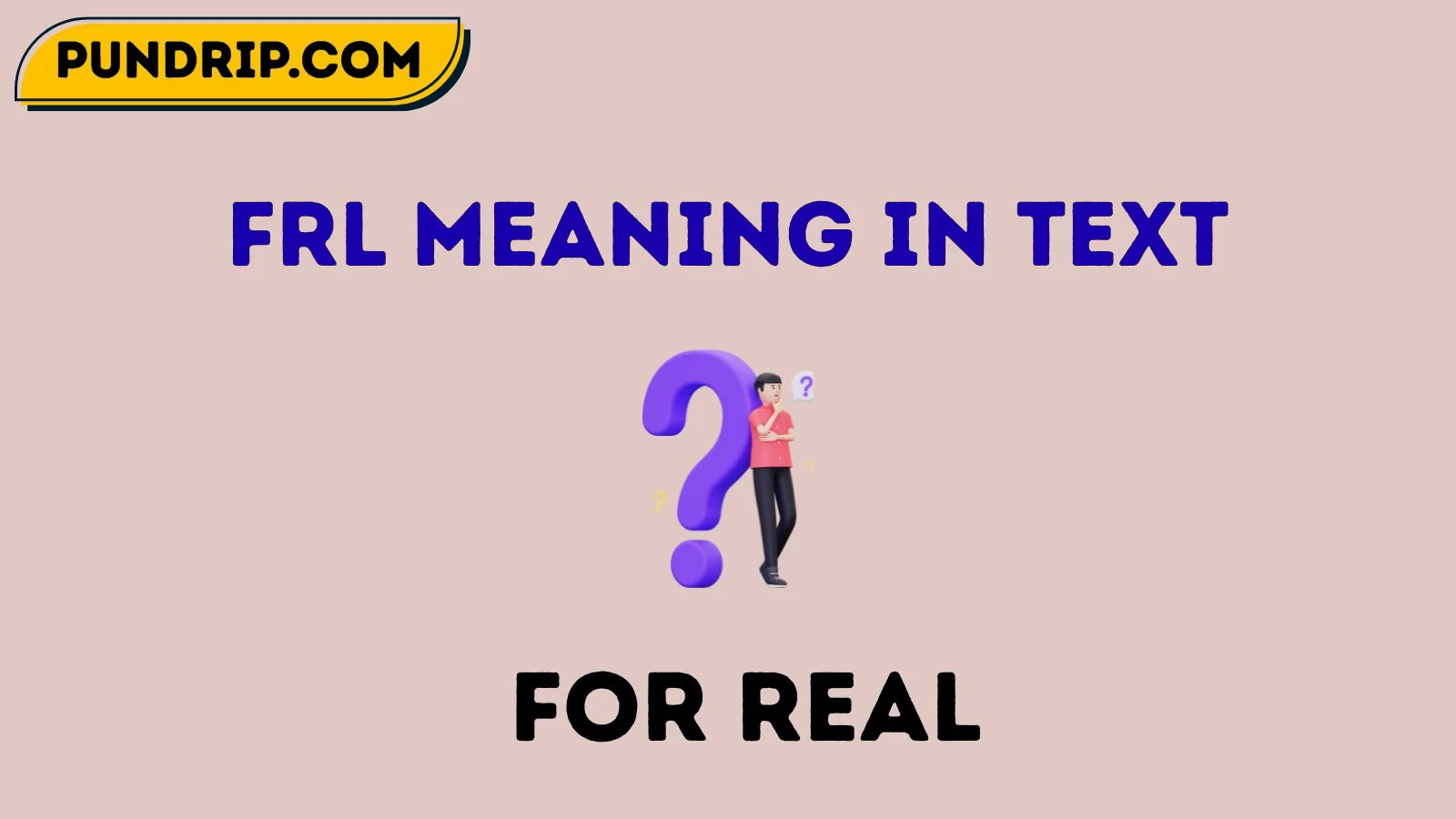 FRL meaning in text