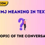 hmj meaning in text