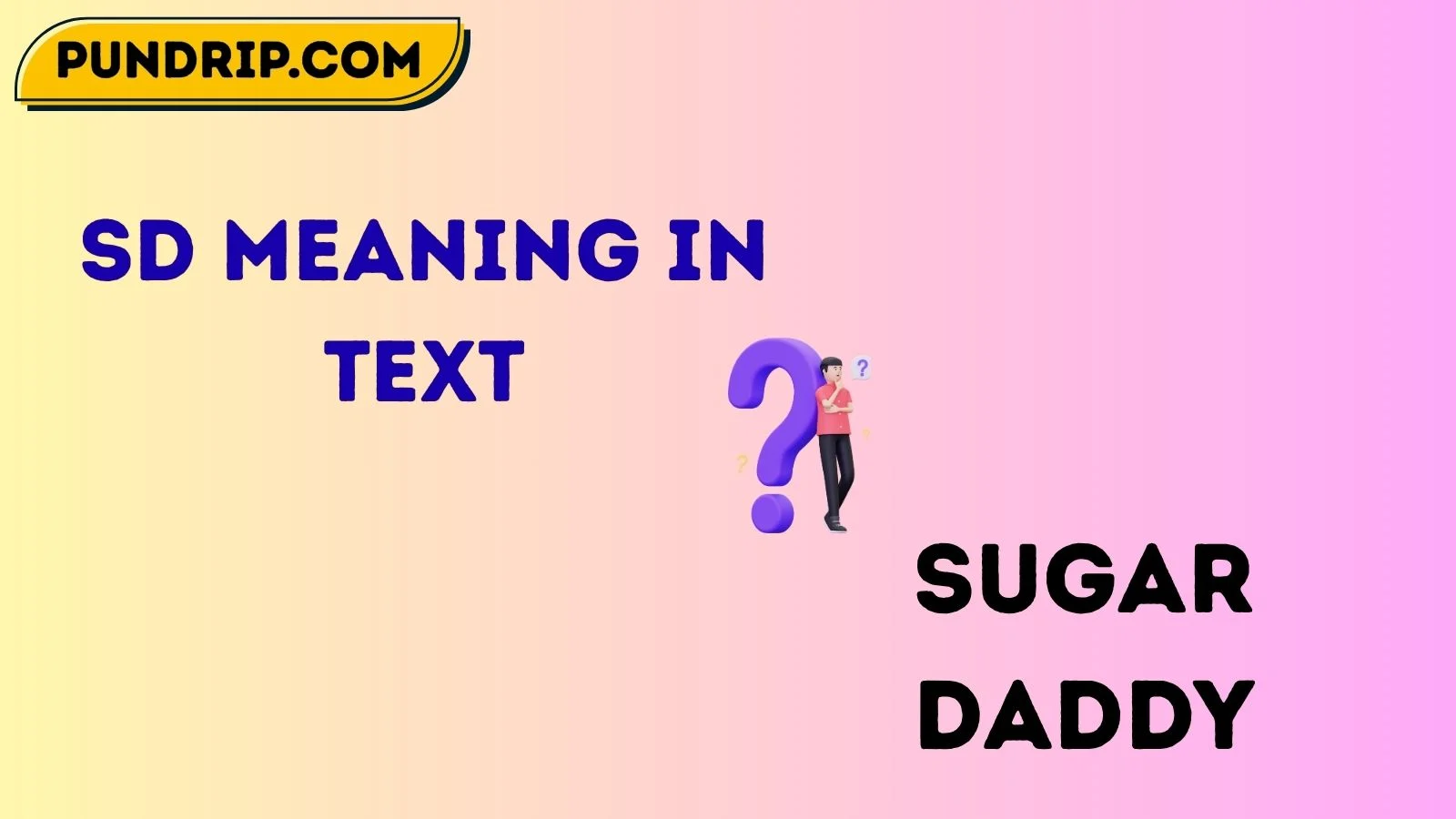 sd meaning in text
